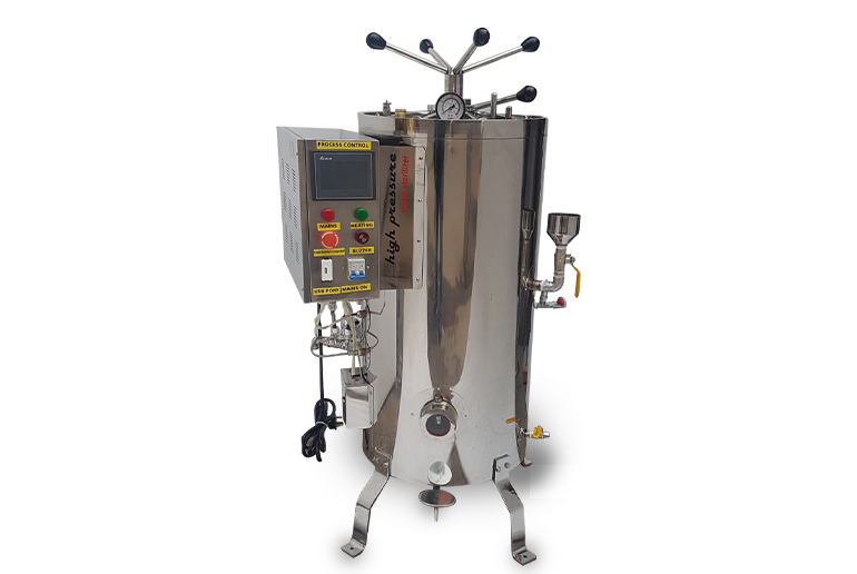 VERTICAL HIGH PRESSURE  HIGH SPEED VACCUM PULSING STEAM STERILIZER - TRIPLE WALLED “SPEC” MSW-102(HS)