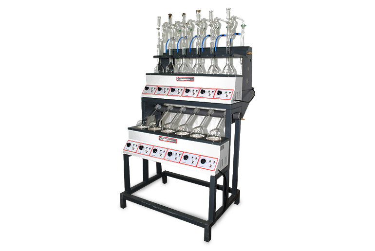 KJELDAHL DISTILLATION & DIGESTION COMBINED UNIT “SPEC” MSW-434